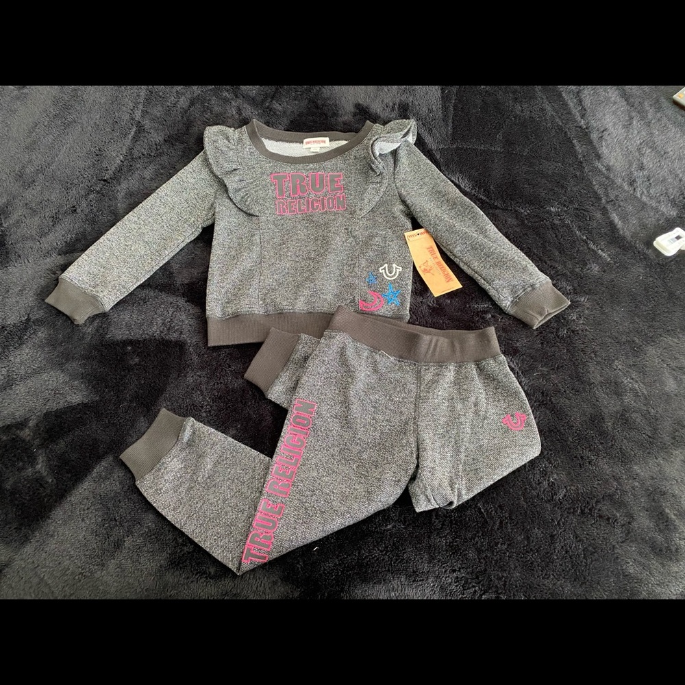 Toddler Girls True Religion set